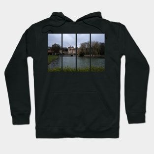 The castle of Sercy is a 12th-century castle in the Bourgogne-Franche-Comte. Cloudy winter day Hoodie